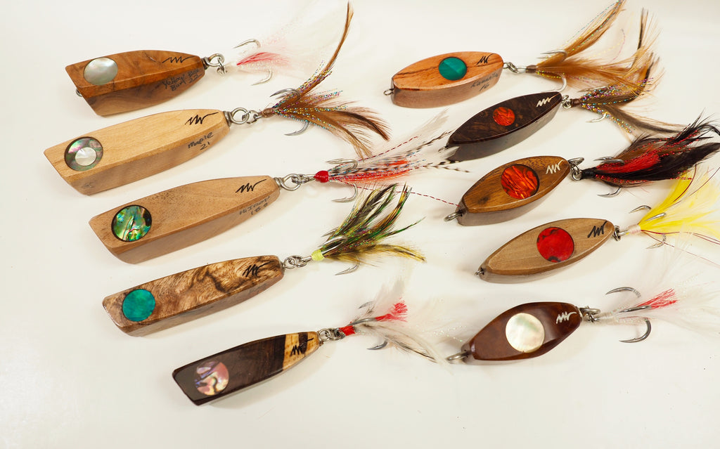 Light Tackle Wood Lures 13-22 grams – Mark White Lures