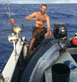 Trolling Duck and 7in blue/blackbar slant COMBO