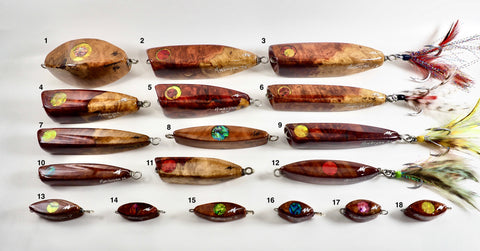 Wood Lures by Mark White Mark White Lures Wood Lures by Mark White Mark White Lures