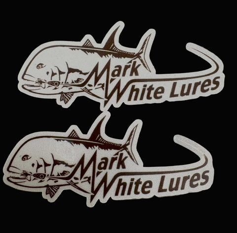 Mark White Lures Decal Sticker