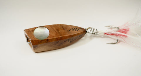 does white oak make good fishing lures Light Tackle Wood Lures 13-22 grams – Mark White Lures