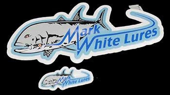Mark White Lures Decal Sticker